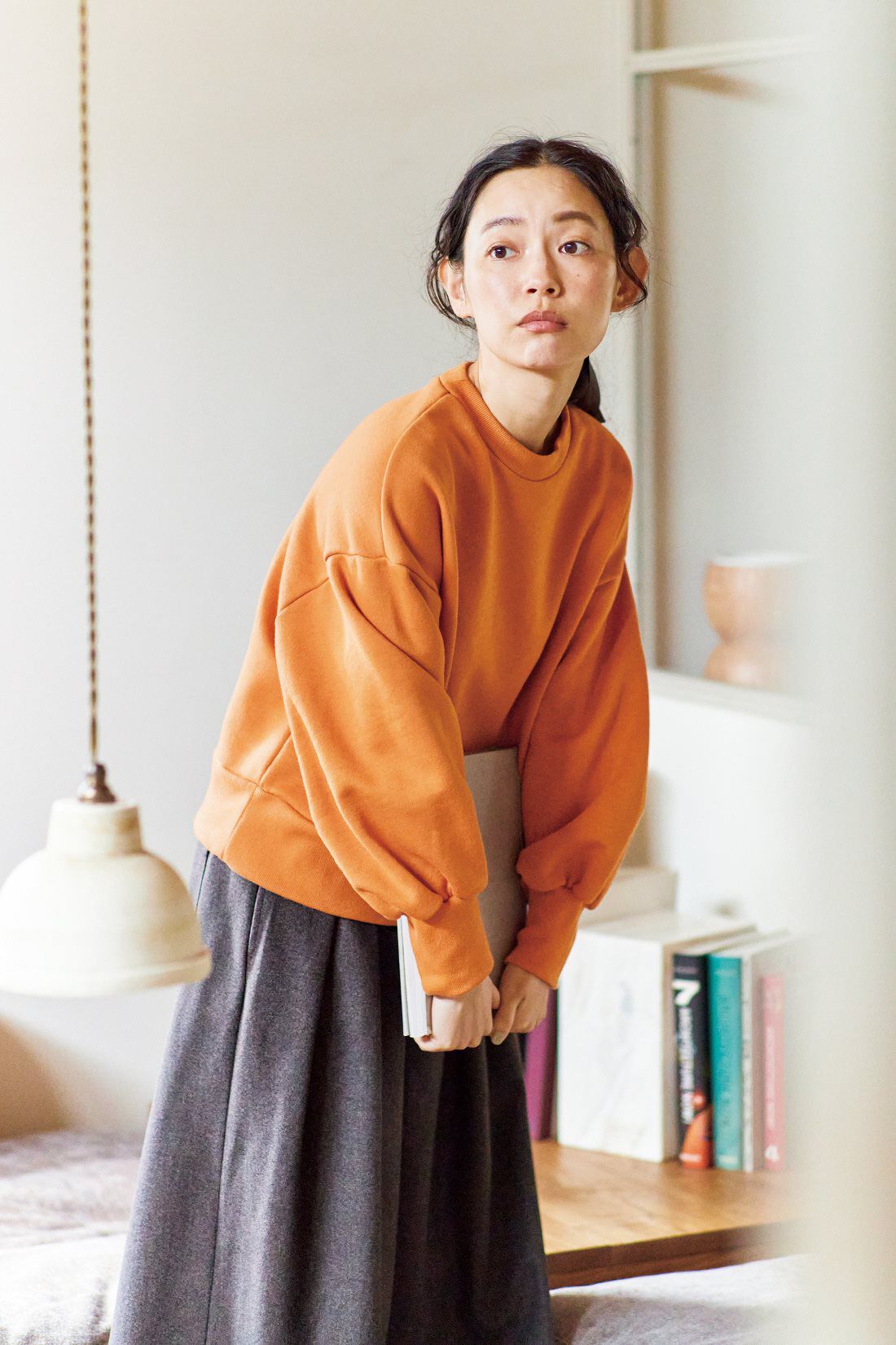 and myera|and myera ちょっとだけみじか丈のトレーナーの会