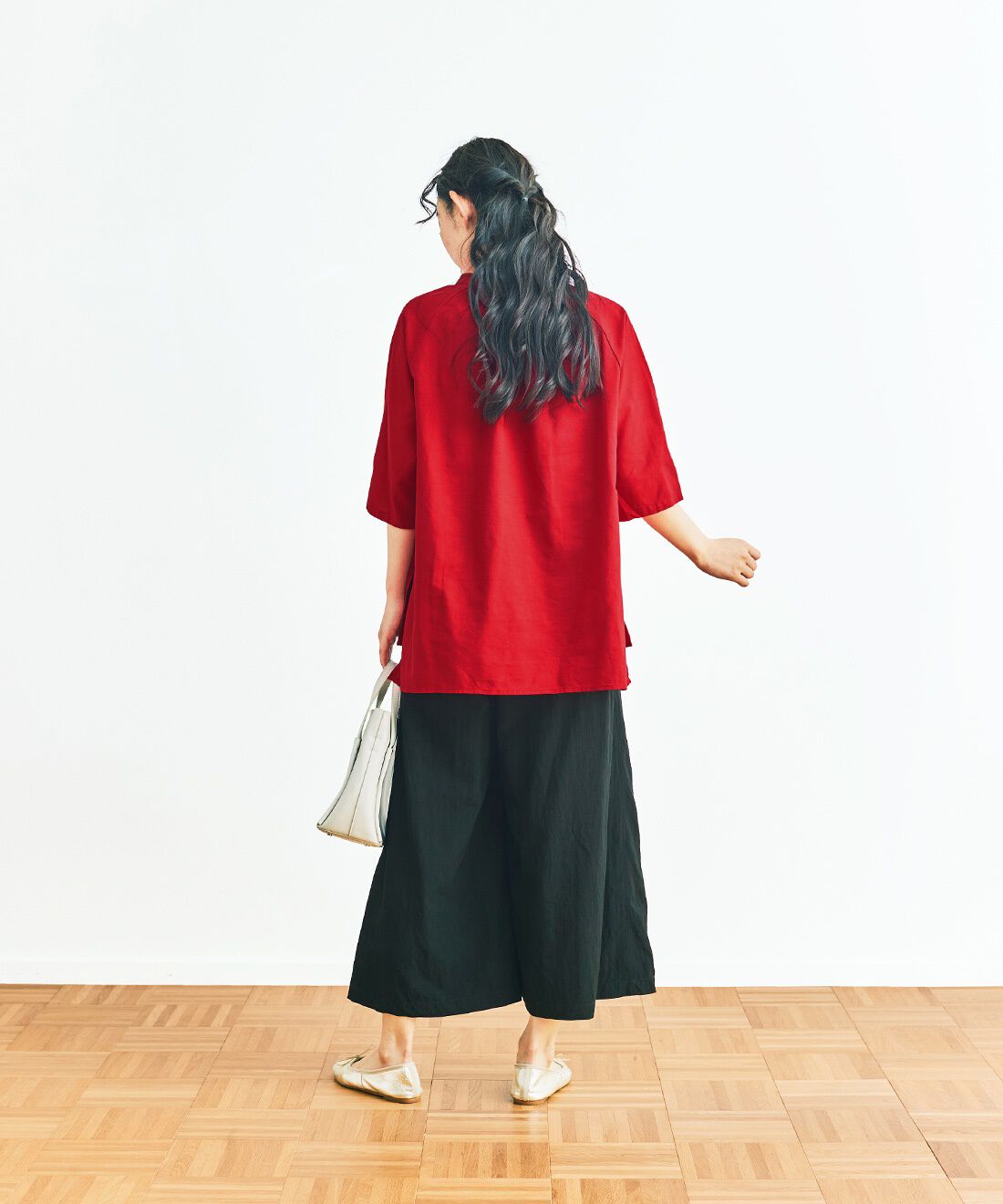 and myera|and myera タッセルブラウスの会