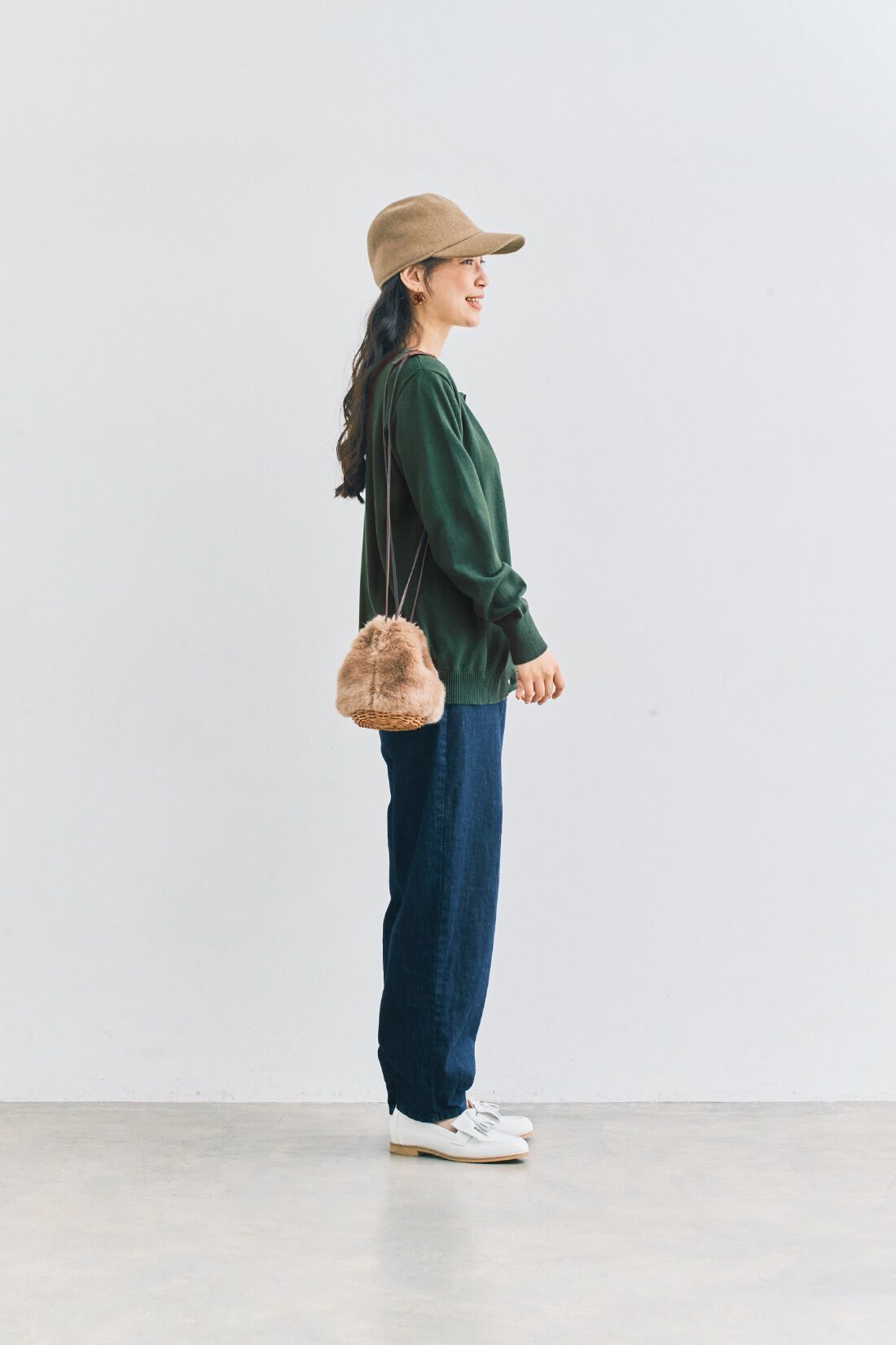 and myera|and myera カーディガンとTシャツのアンサンブルセット