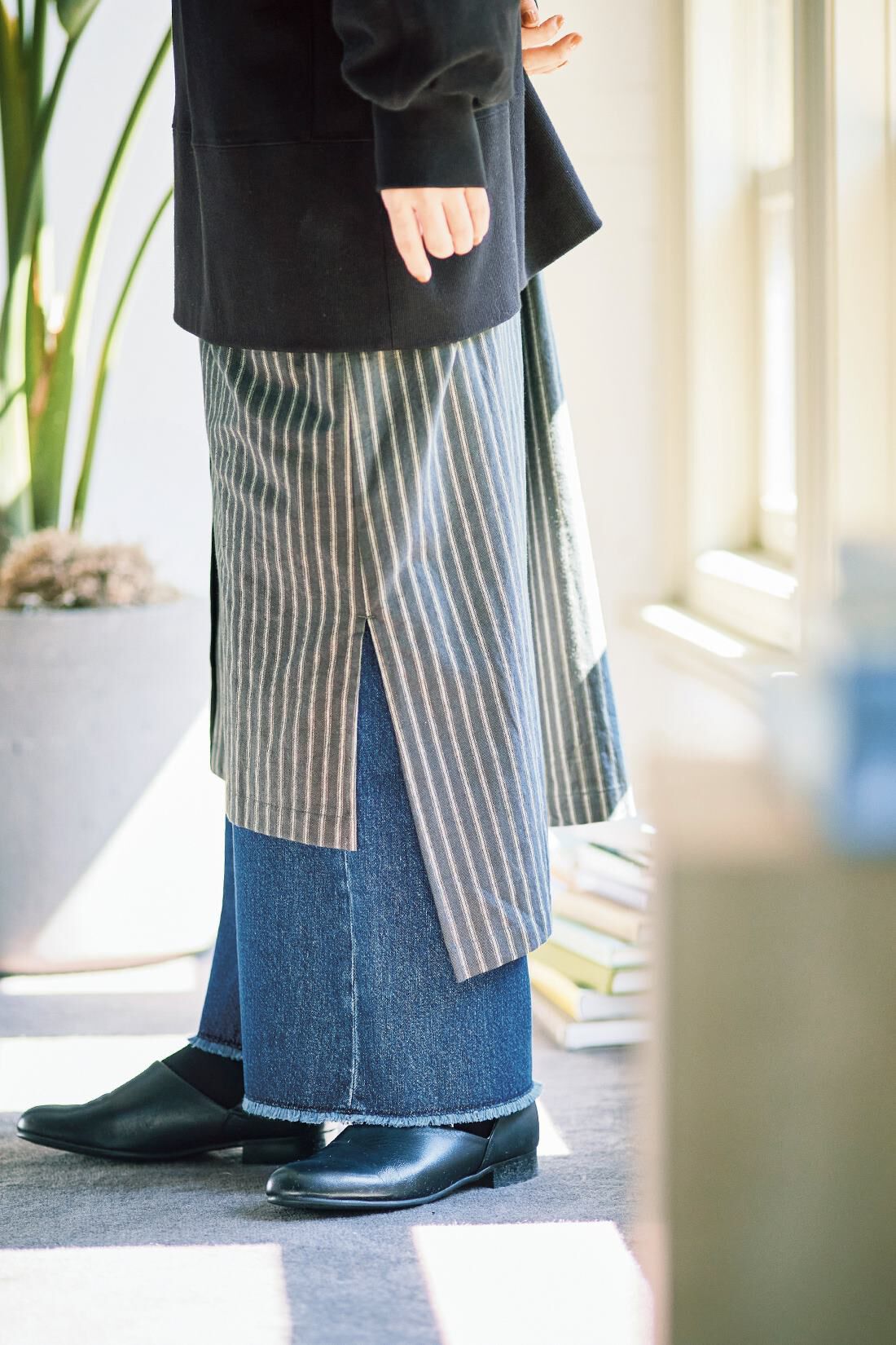 and myera|ａｎｄ　ｍｙｅｒａ　サコッシュ付きワンピース