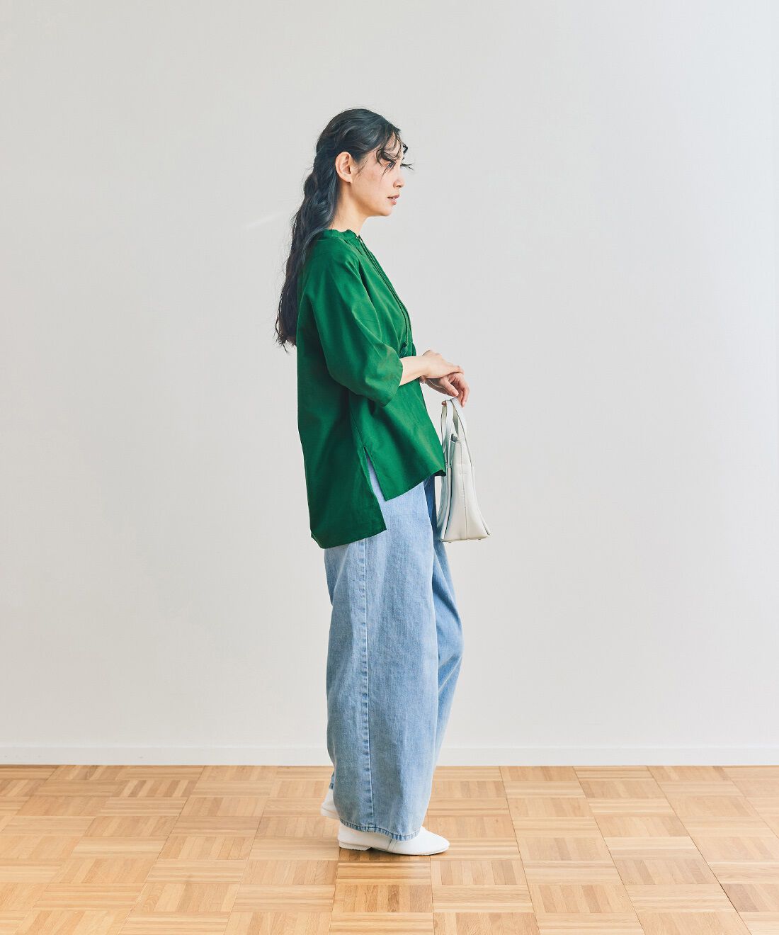 and myera|and myera タッセルブラウスの会