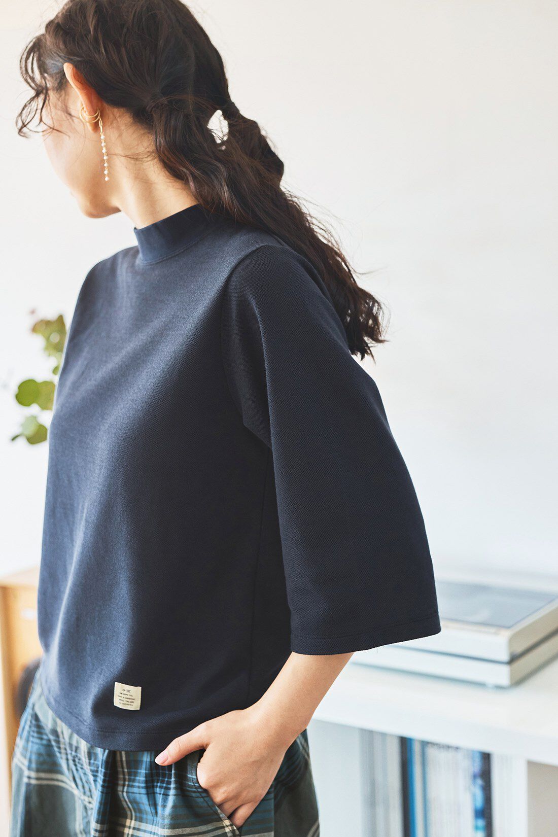 and myera|【初回お試しキャンペーン】and myera ちょっぴりコンパクトなハイネックTシャツの会