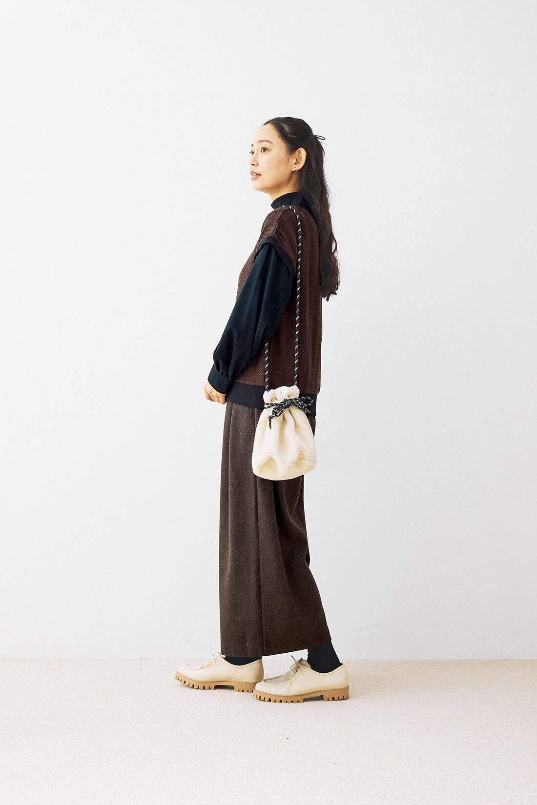 and myera|and myera 着合わせ風トップス