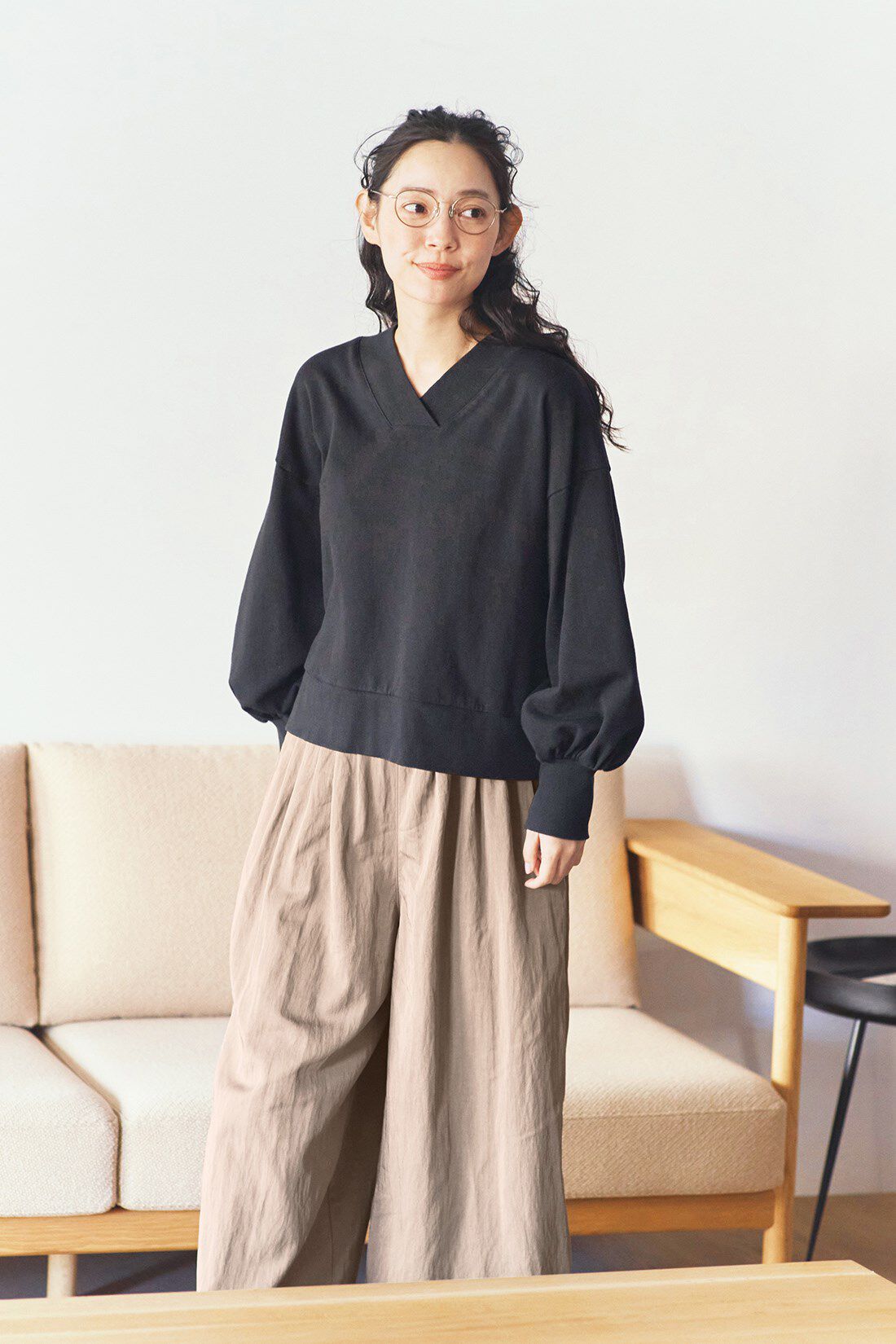 and myera［アンドマイラ］|and myera 大人なキュロットパンツ