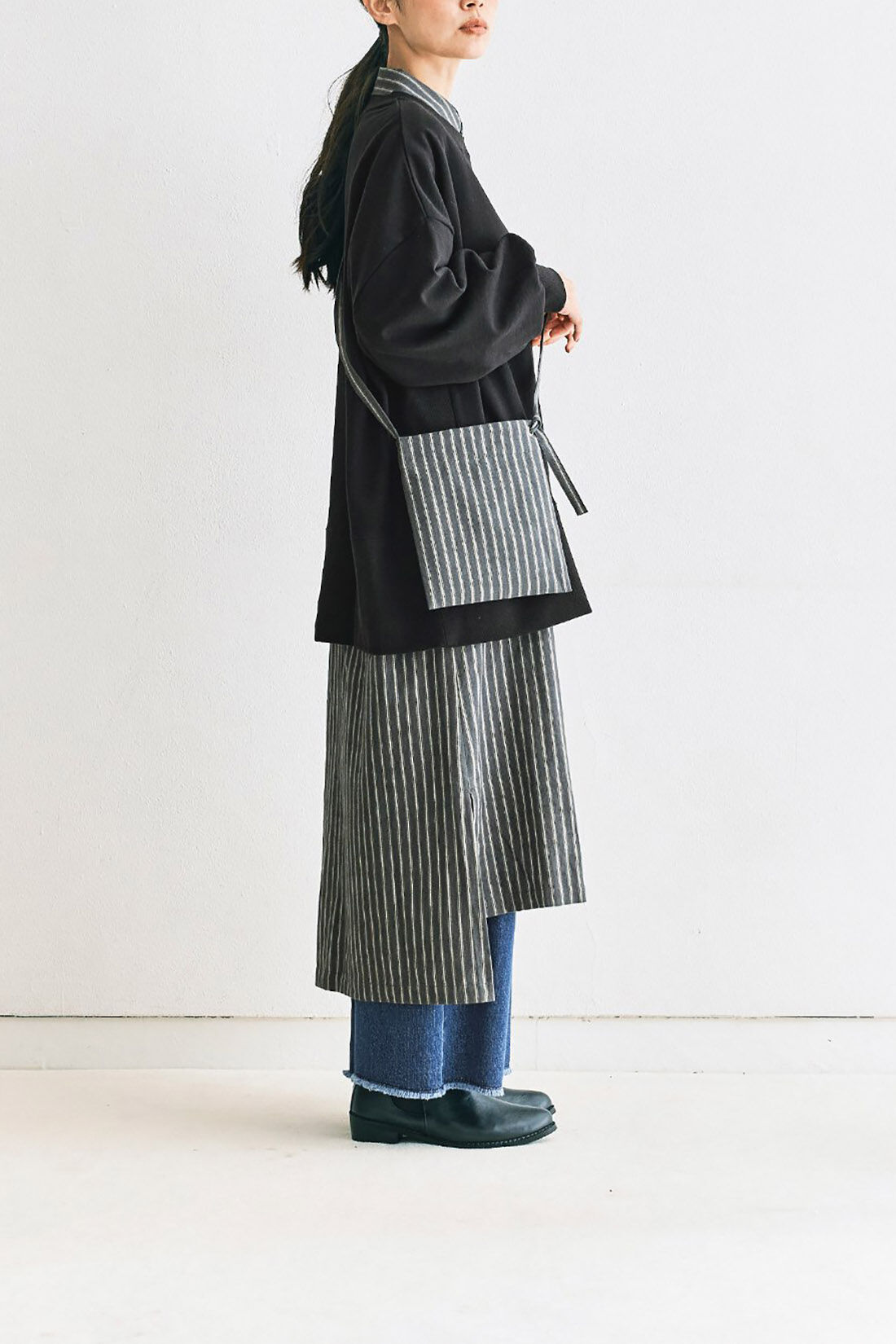 and myera|ａｎｄ　ｍｙｅｒａ　サコッシュ付きワンピース