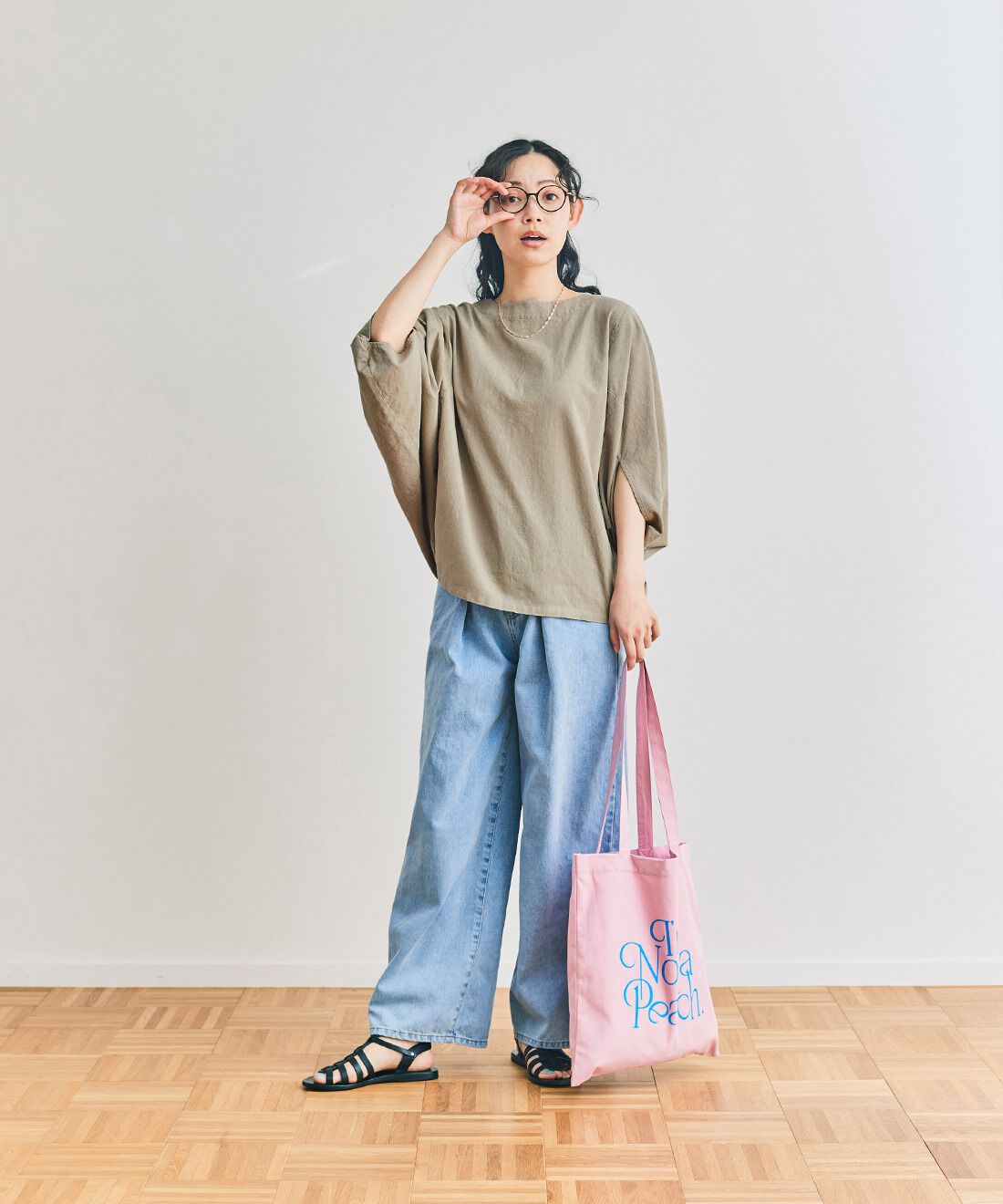 and myera|【初回お試しキャンペーン】and myera ドルマンスリーブトップスの会