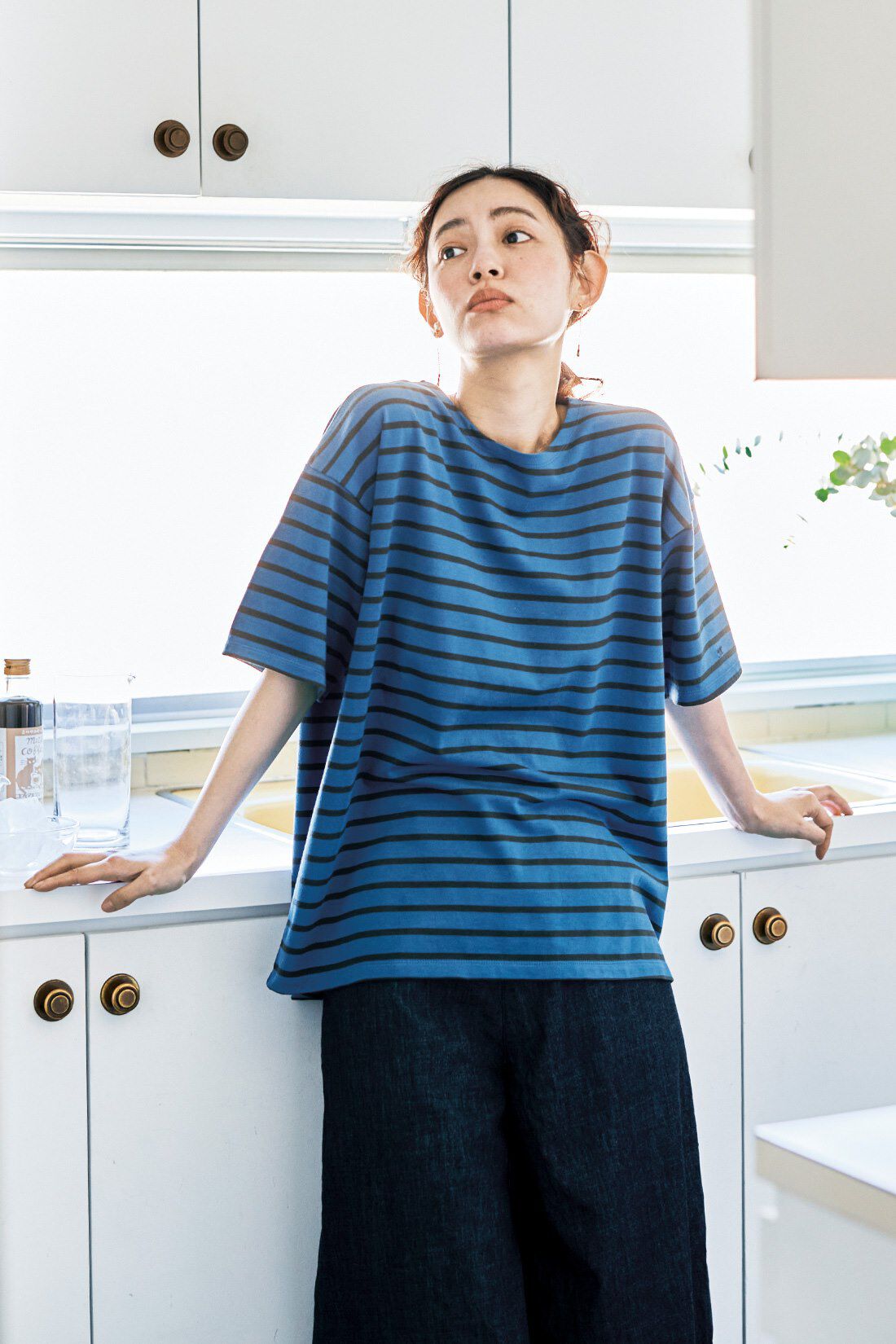 and myera|and myera 大人色ボーダーTシャツの会