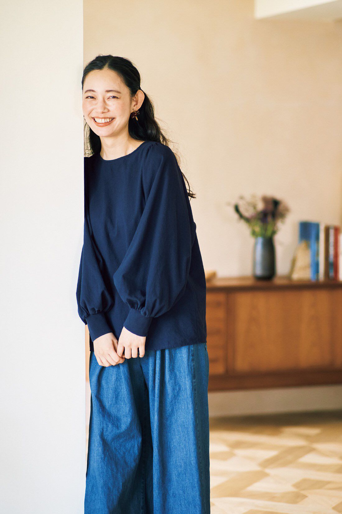 and myera|and myera バルーンスリーブトップスの会