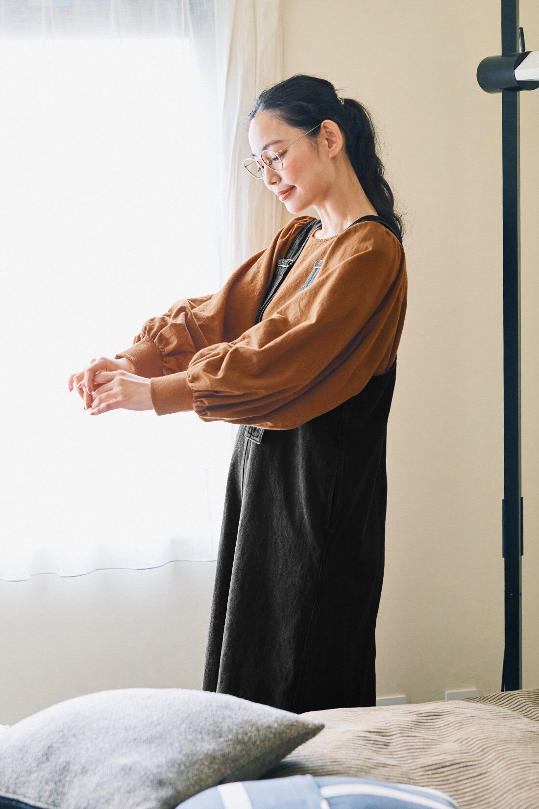 and myera|and myera バルーンスリーブトップスの会