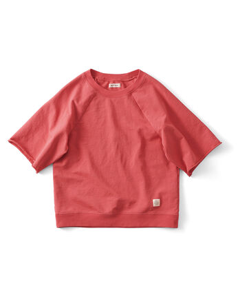 and myera［アンドマイラ］ | 裏毛生地 ヴィンテージライク Tシャツ ピンク