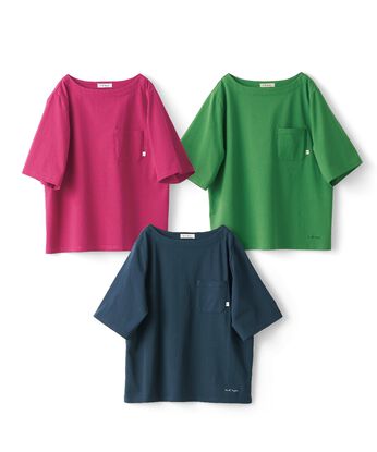 and myera | 綿100% シルケット加工 Tシャツ