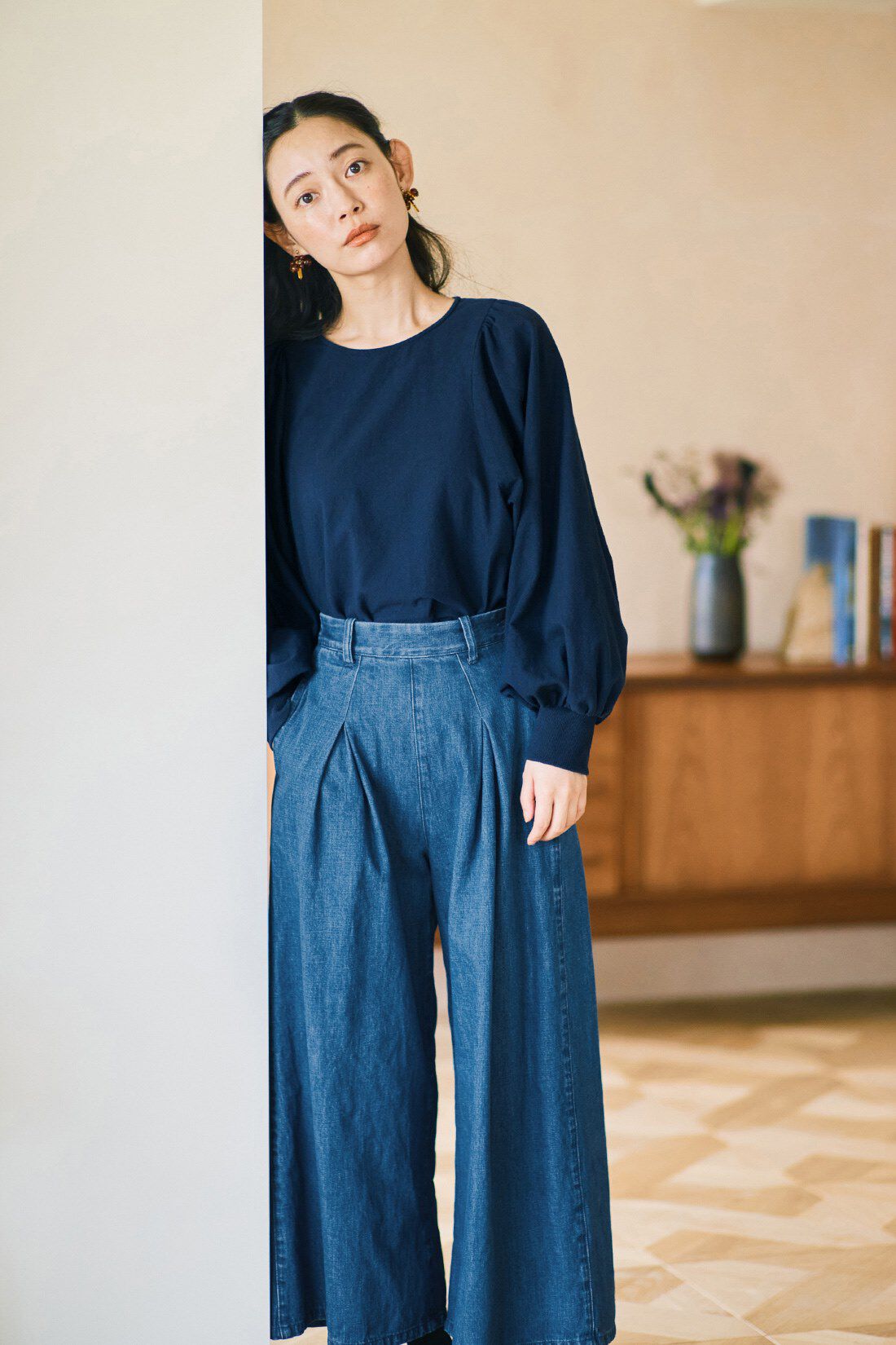 and myera|and myera バルーンスリーブトップスの会