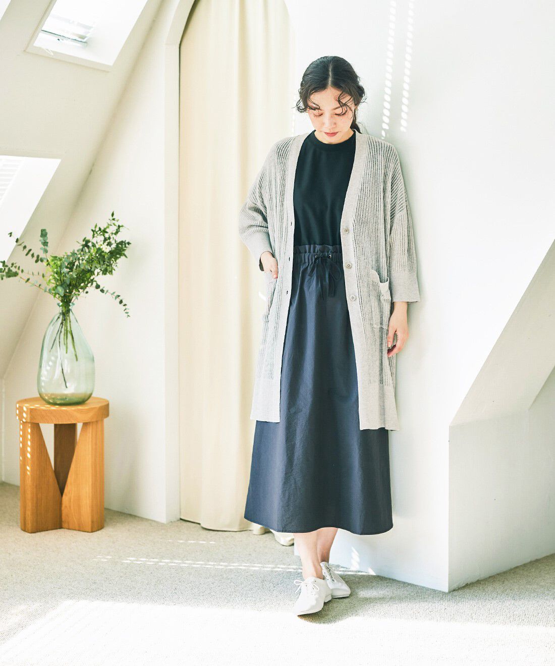 and myera|and myera 甘編みニットカーディガン