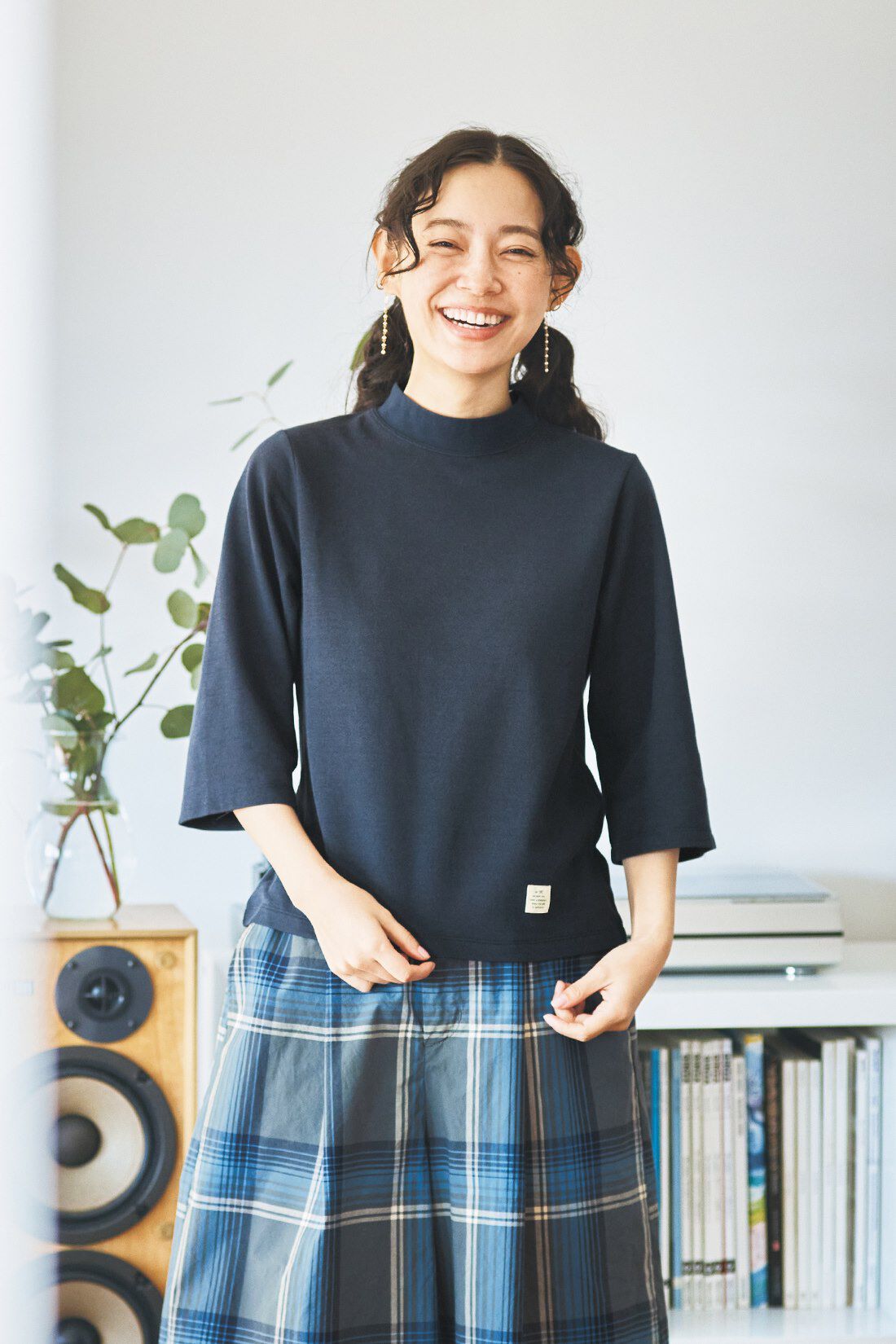 and myera|【初回お試しキャンペーン】and myera ちょっぴりコンパクトなハイネックTシャツの会