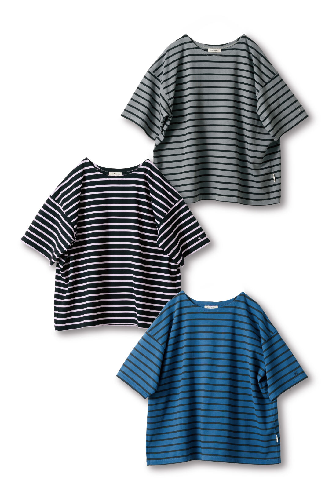 and myera|and myera 大人色ボーダーTシャツの会