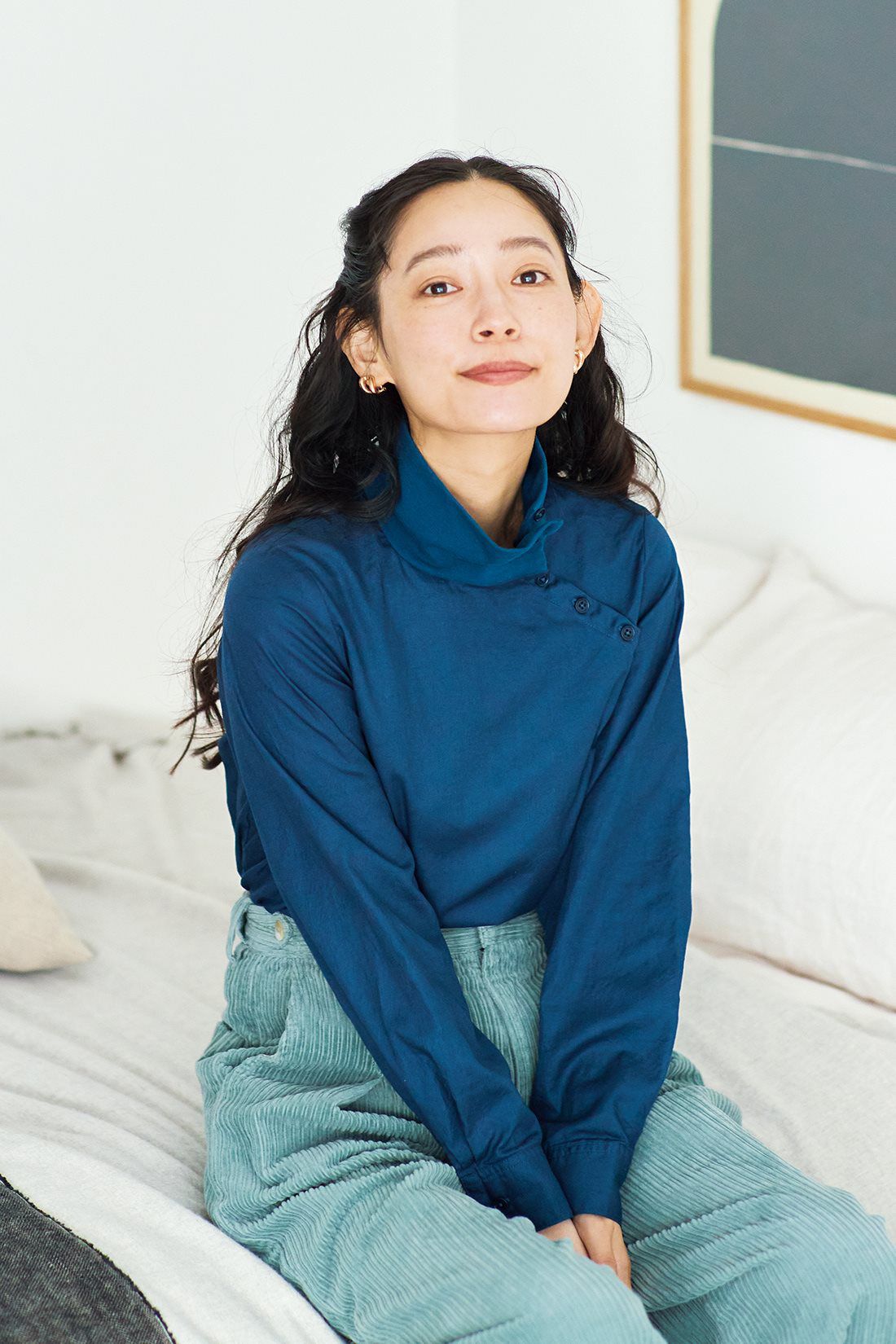 and myera［アンドマイラ］|and myera タートルネックなトップスの会