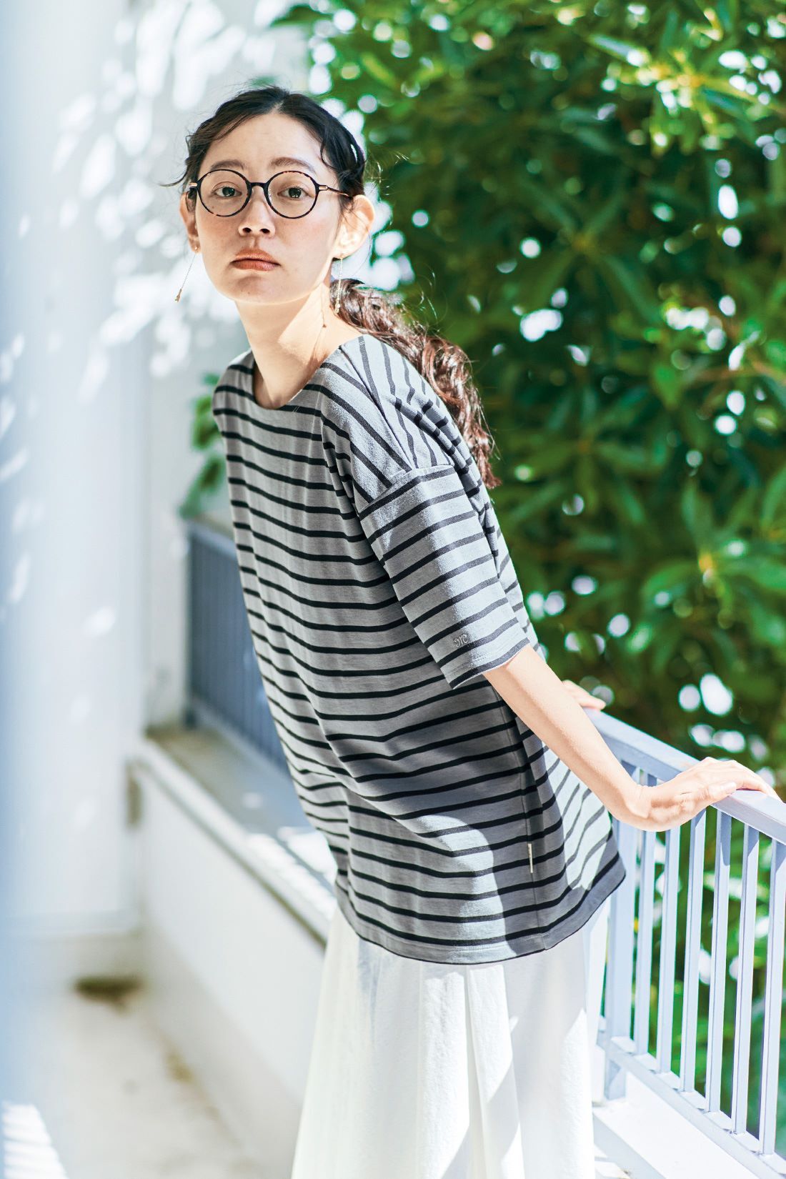 and myera|and myera 大人色ボーダーTシャツの会