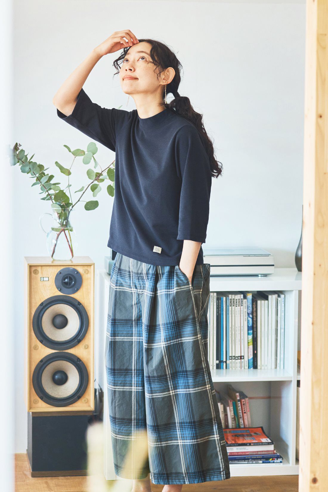and myera［アンドマイラ］|and myera ちょっぴりコンパクトなハイネックTシャツの会
