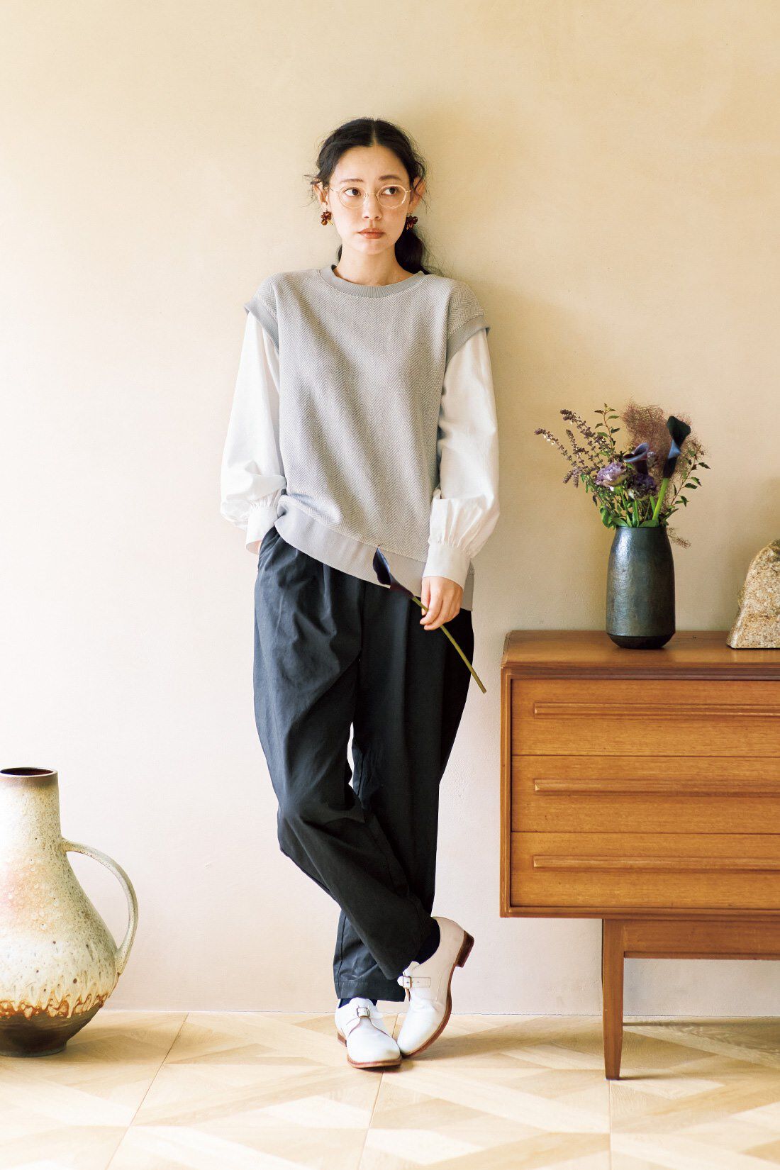 and myera|and myera 着合わせ風トップス