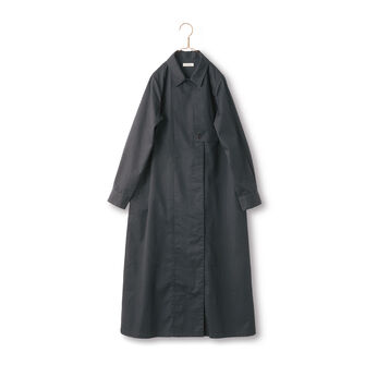 and myera | ａｎｄ　ｍｙｅｒａトレンチコートワンピース〈黒〉