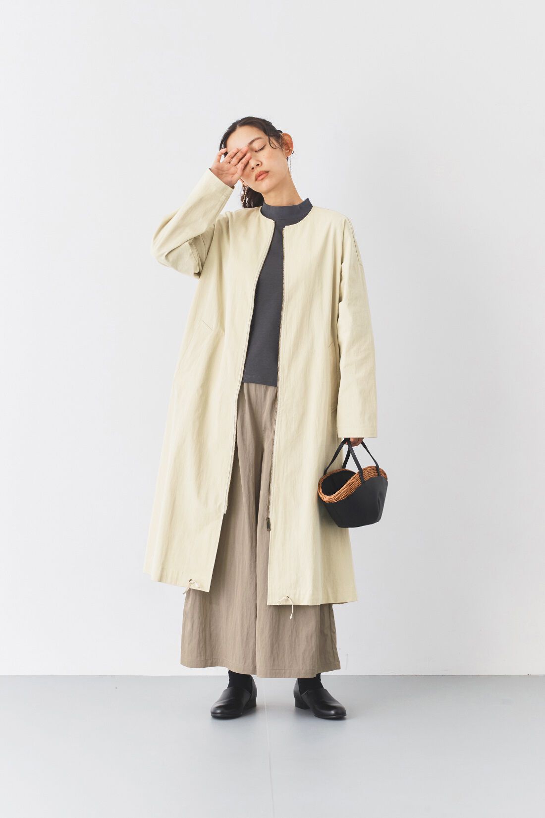 and myera|【初回お試しキャンペーン】and myera ちょっぴりコンパクトなハイネックTシャツの会
