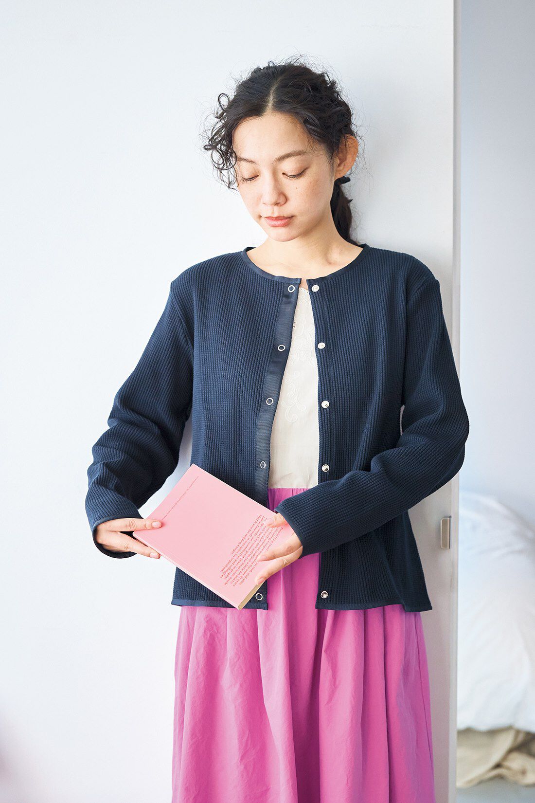 and myera|and myera 刺しゅうをあしらったキャミソール