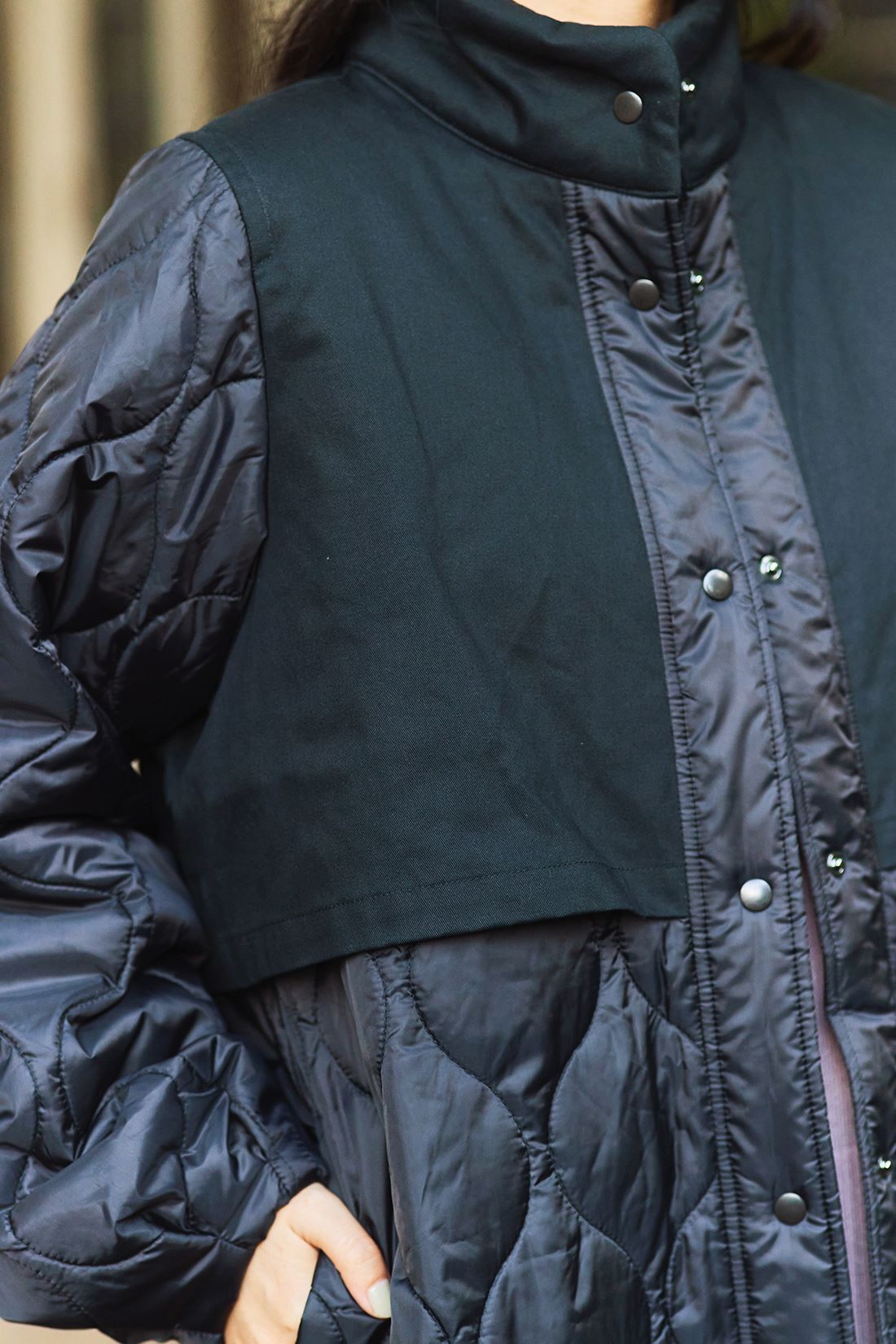 and myera［アンドマイラ］|and myera オーバーヨークキルトコート