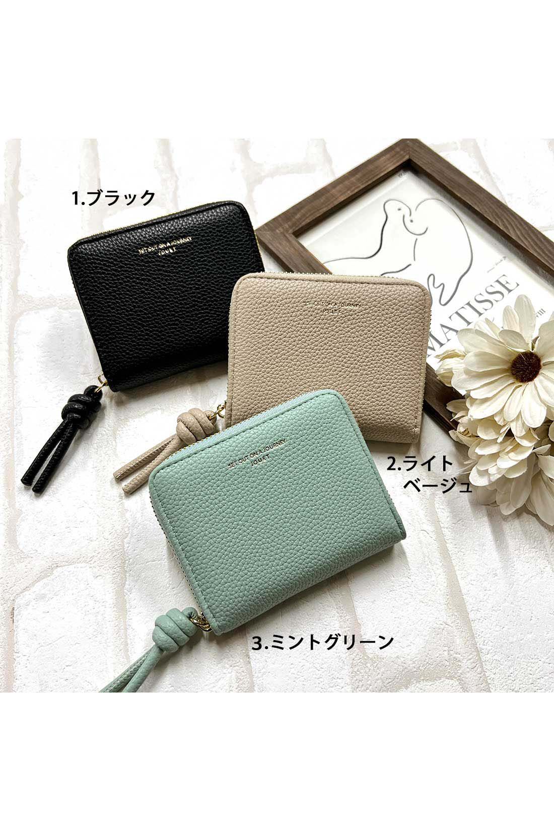 SYRUP. [シロップ．]|【WEB限定】 ストラップ二つ折り財布【シロップ．バスケット】