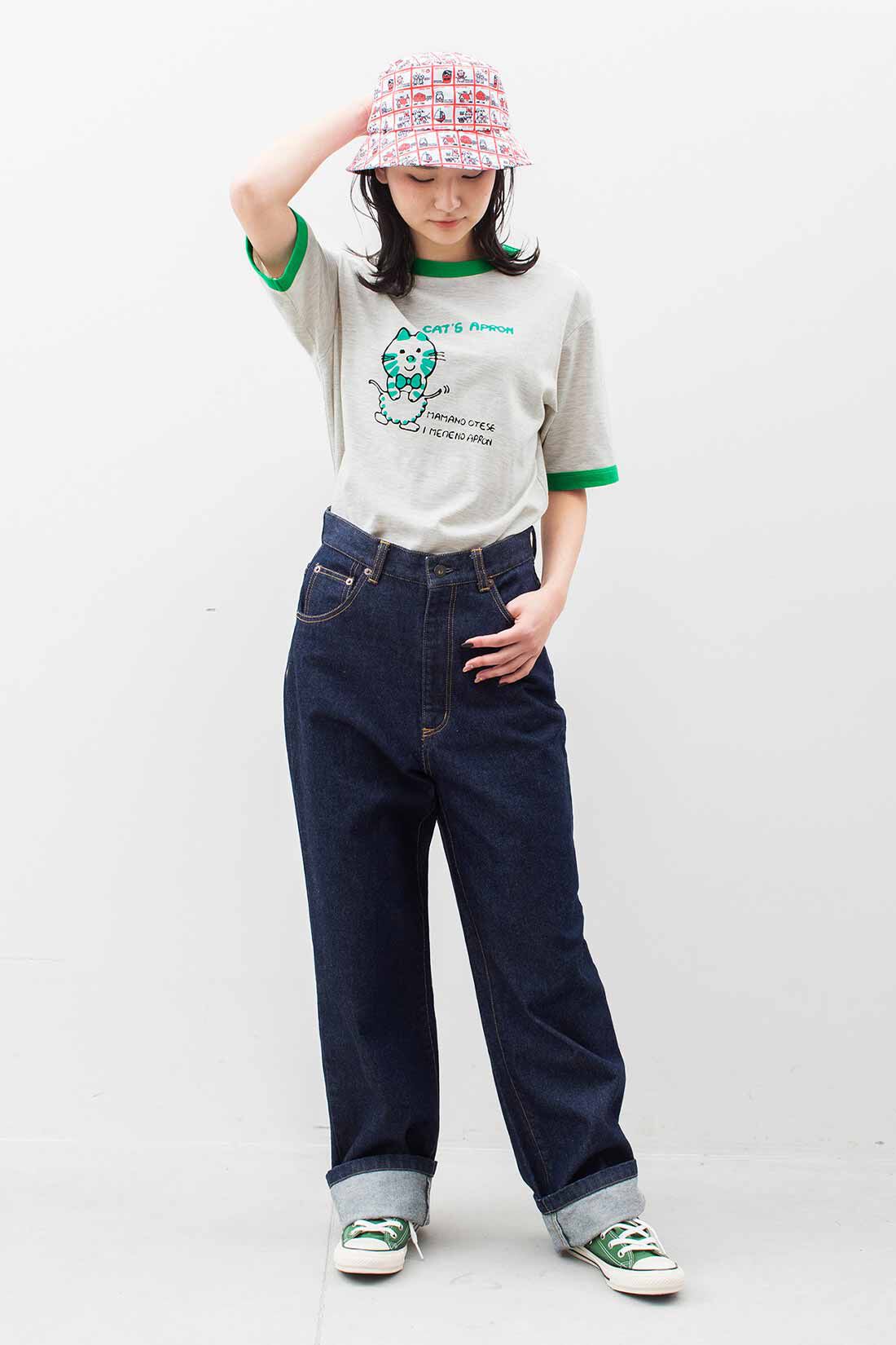 シロップ．|シモジマコラボ レトロ包装紙に包まれる バケットハット〈ストップペイル〉
