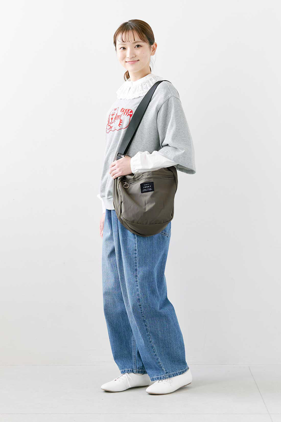 シロップ．|【WEB限定】ふわかるショルダー【シロップ．バスケット】|2.カーキ