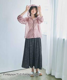 シロップ． | フィンレイソン スカートみたいなボリュームパンツ〈アイカ〉