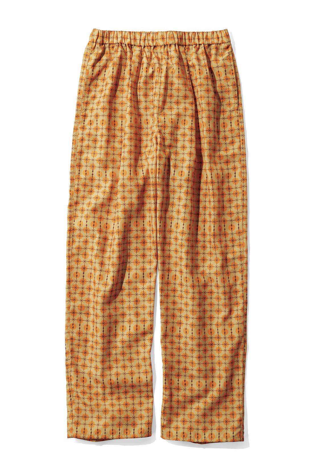 シロップ．|アデリアレトロ×シロップ．　重ね着にもぴったりな　てろりんパンツ〈フェンス〉