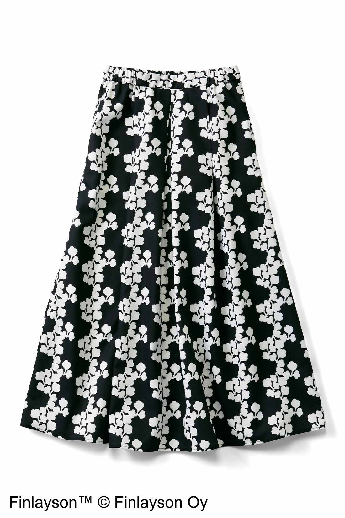 シロップ．|フィンレイソン ふんわりタックモノトーンスカート〈ヘッレ〉