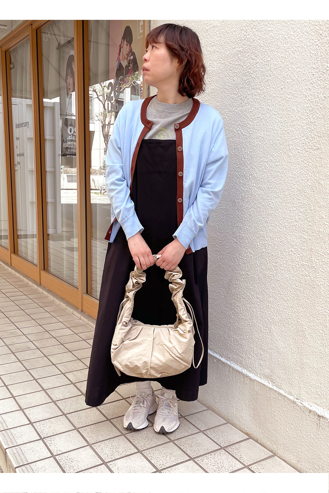 シロップ．|【WEB限定】 メゾンベール　ギャザーワンショルダーバッグ〈ラージ〉【シロップ．バスケット】
