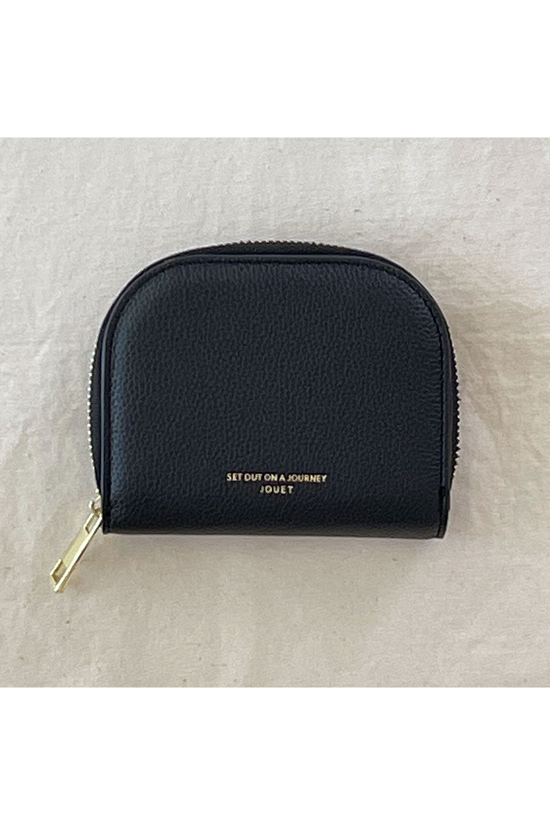 シロップ．|【WEB限定】 ハーフムーン二つ折り財布【シロップ．バスケット】|1.ブラック
