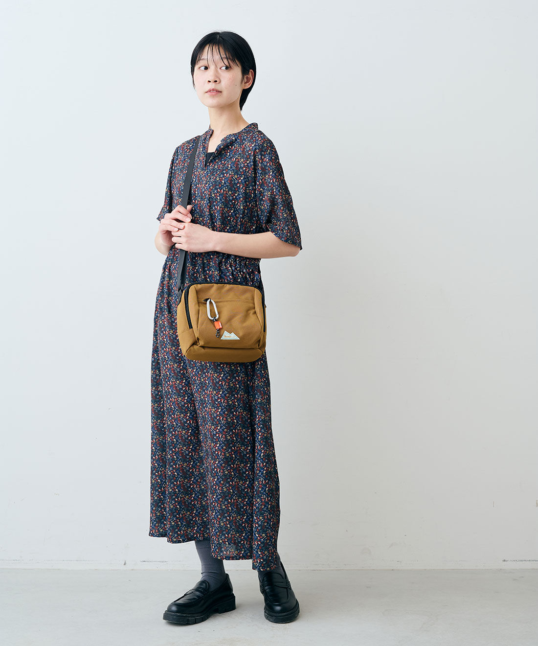 SYRUP. [シロップ．]|【WEB限定】仕切りミニショルダー【シロップ．バスケット】|モデル身長：163cm