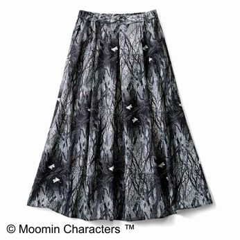 シロップ． | MOOMIN ムーミン モノトーンタックスカート