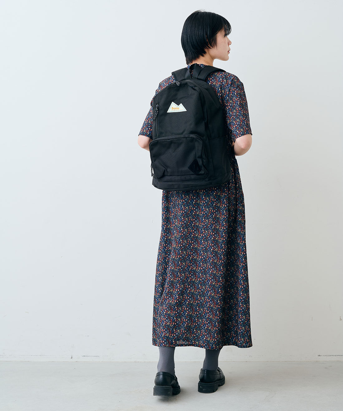 SYRUP. [シロップ．]|【WEB限定】スタンダードバックパックリュック【シロップ．バスケット】|モデル身長：163cm