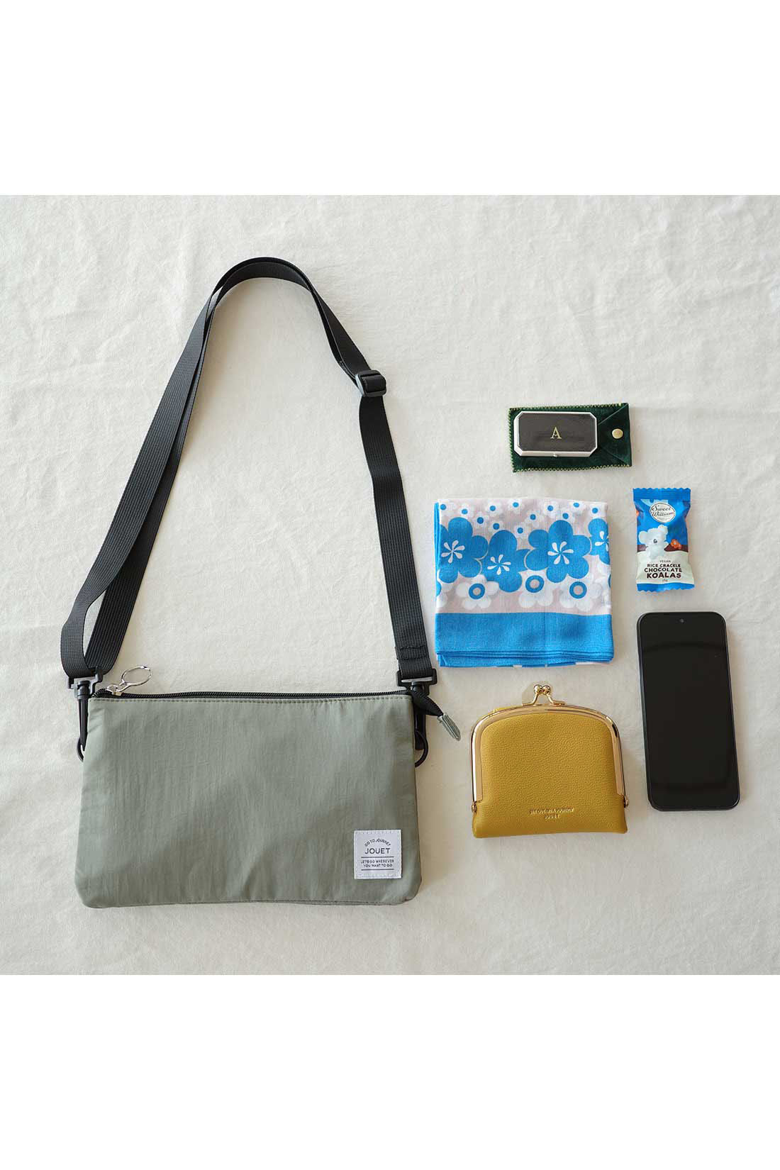 シロップ．|【WEB限定】シボ合皮がま口財布【シロップ．バスケット】
