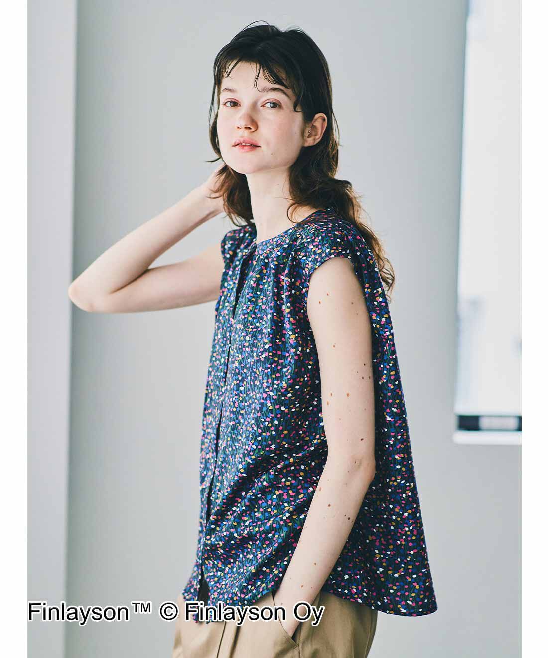 SYRUP. [シロップ．]|フィンレイソン たっぷりギャザートップス〈シエヴァ〉