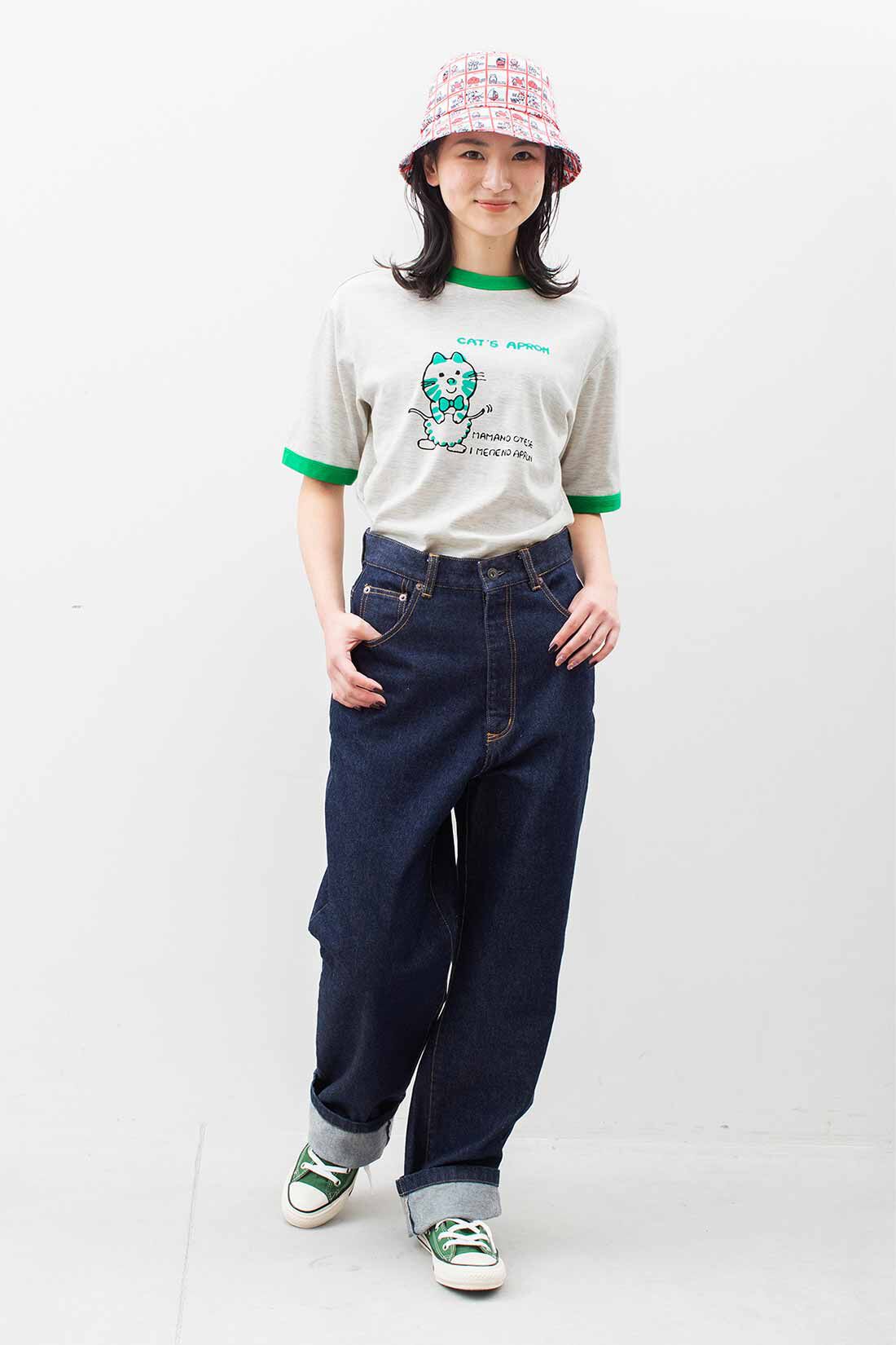 シロップ．|シモジマコラボ レトロ包装紙に包まれる バケットハット〈ストップペイル〉
