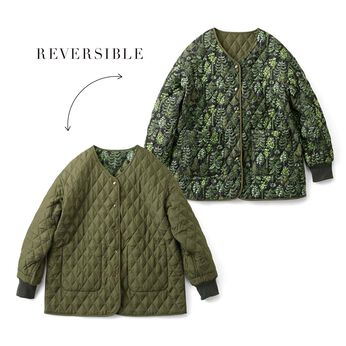 シロップ． | フィンレイソン キルティング リバーシブル コート 〈サドウッサ〉