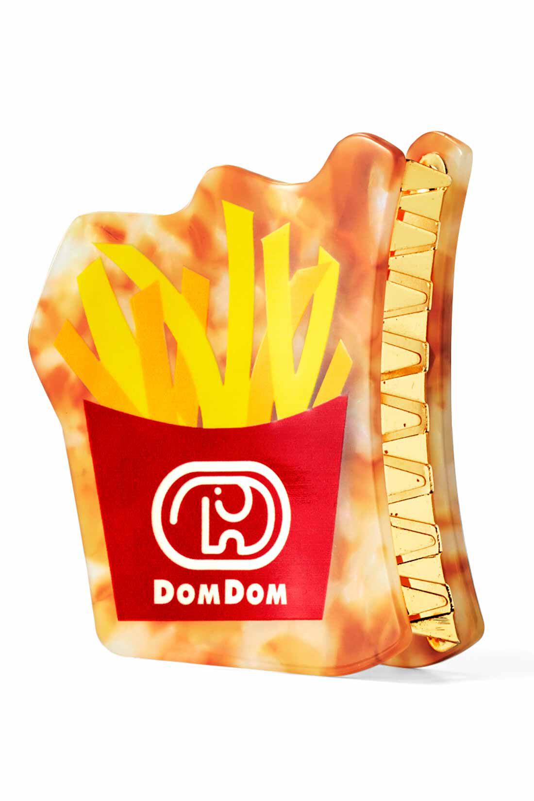シロップ．|ドムドムハンバーガーコラボ フェイバリットメニューヘアクリップ|ガッチリとした歯でしっかり髪をホールド。