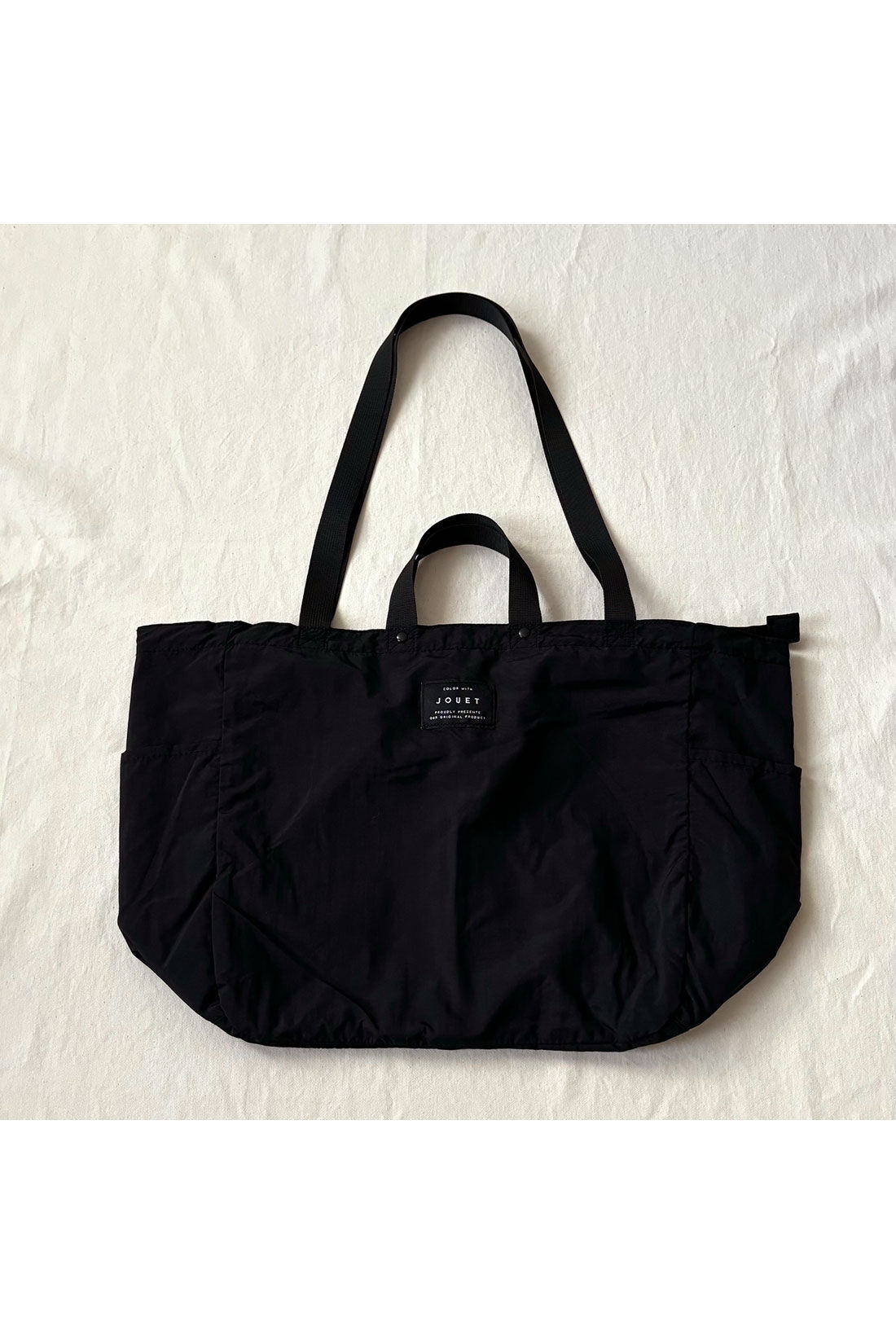 シロップ．|【WEB限定】ふわかる２ーＷＡＹトート【シロップ．バスケット】|1.ブラック