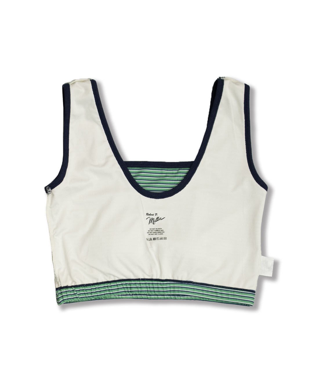 SYRUP. [シロップ．]|【WEB限定】miller ボーダータンクトップ＆パンツ スイムウェア2点セット〈ブルー〉【シロップ．バスケット】|※お届けのカラーとは異なります。