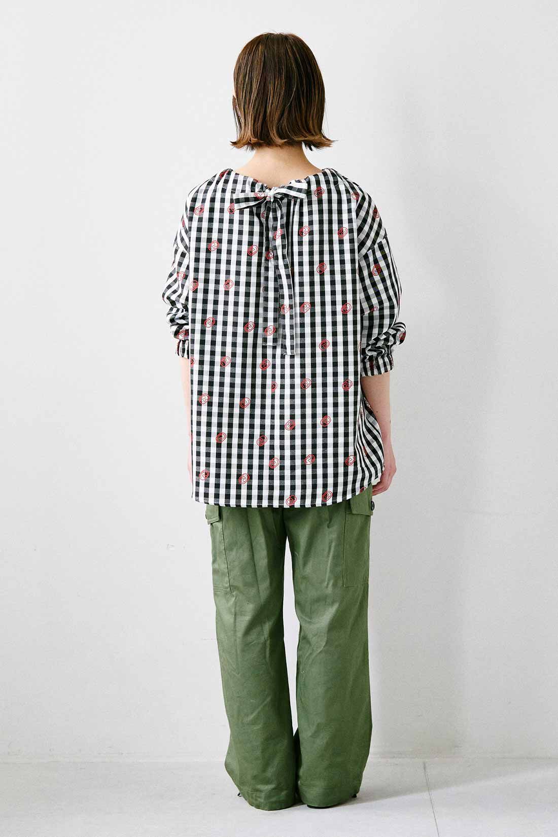 シロップ．|シロップ．　スタンダードなベイカーパンツ|身長162cm/Mサイズ着用