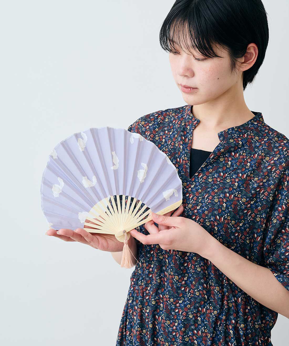 SYRUP. [シロップ．]|【WEB限定】WPCギフトボックス入りデザイン扇子【シロップ．バスケット】