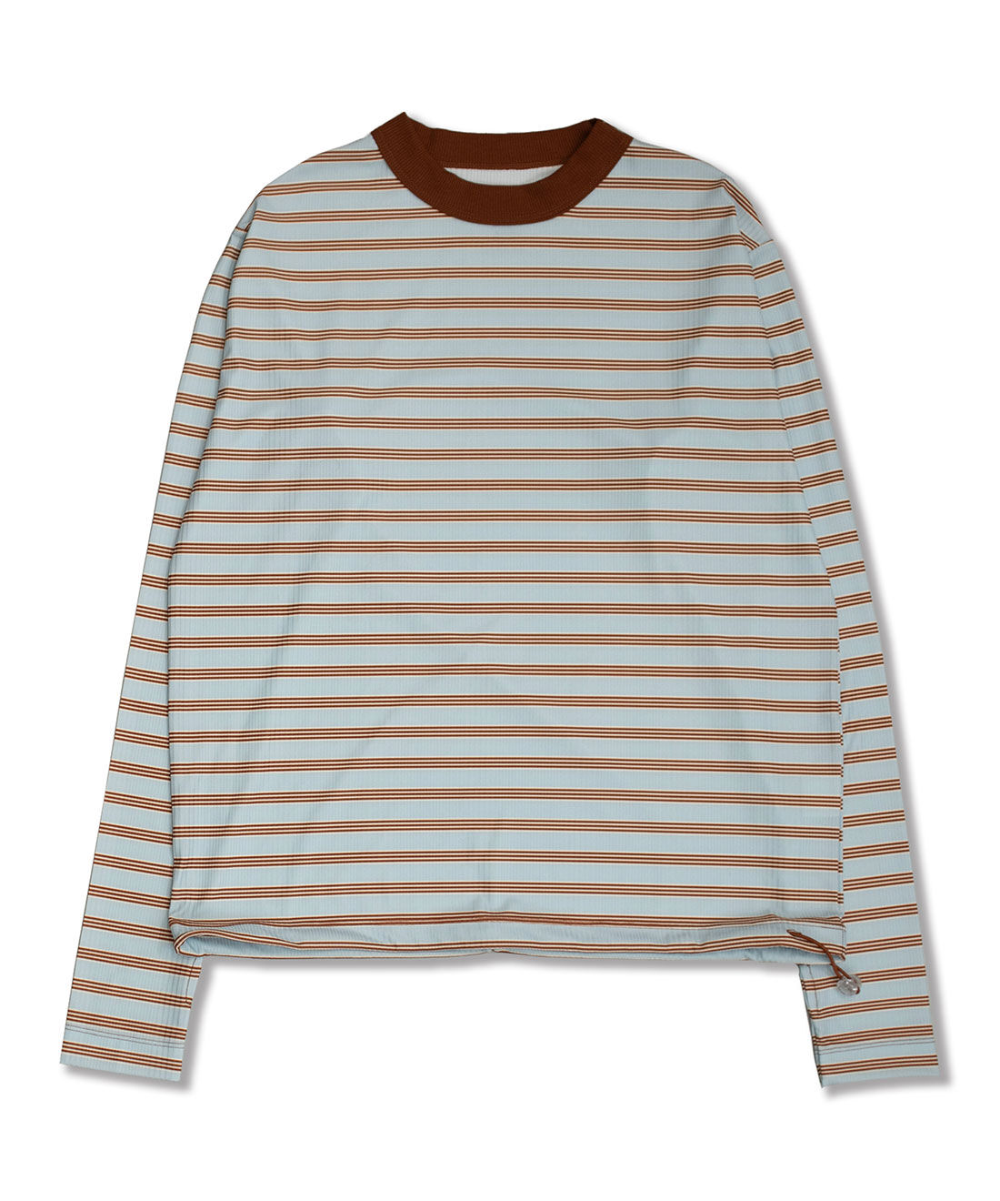 SYRUP. [シロップ．]|【WEB限定】miller ボーダーラッシュガード〈ブルー〉【シロップ．バスケット】