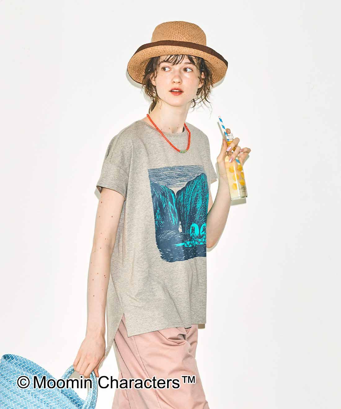 シロップ．|ムーミン 挿し絵が印象的な プリントチュニックTシャツの会|繊細な挿絵がインパクト大！