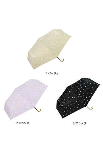 シロップ． | 遮光 マーガレット晴雨兼用折りたたみ傘